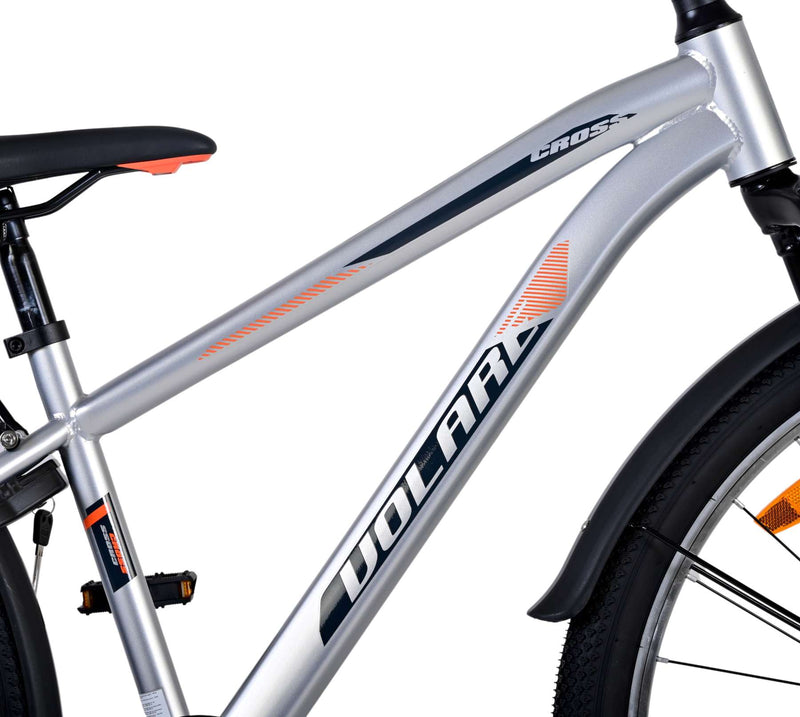 Load image into Gallery viewer, Volare Cross Kinderfiets Jongens 26 inch Zilver
