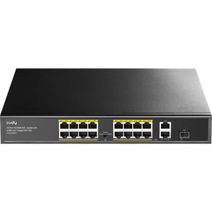 Cudy 16-port 10 100m poe+ switch