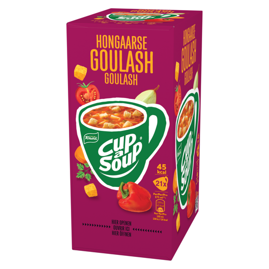 Cup-a-soup knorr hongaarse goulash (21x 175 ml)