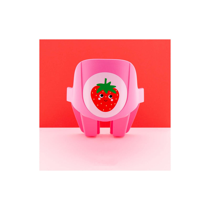 Load image into Gallery viewer, Qibbel widek poppenzitje pvc roze voor en achter
