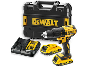 Dewalt dcd777d2t accu schroefboormachine 18v xr 2.0ah in tstak