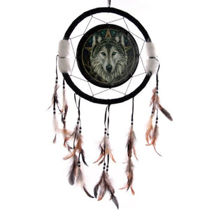 Lisa parker dromenvanger - wolf hoofd 33cm