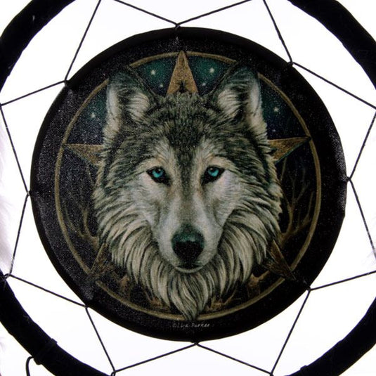 Lisa parker dromenvanger - wolf hoofd 33cm