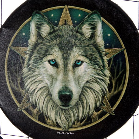 Lisa parker dromenvanger - wolf hoofd 60cm