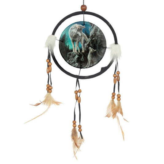 Lisa parker spirit wolf droomvanger 16cm