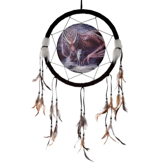 Lisa parkerer alliance draak wolf dromenvanger 33cm