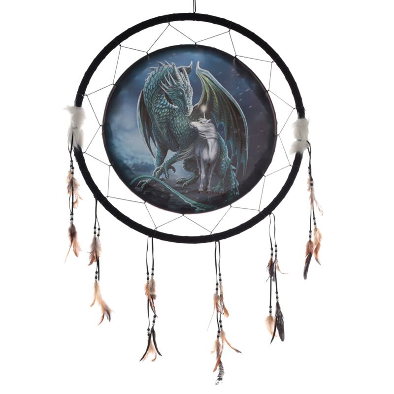 Load image into Gallery viewer, Lisa parker beschermer van magie draak dromenvanger 60cm
