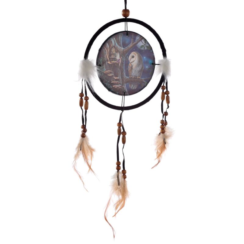 Load image into Gallery viewer, Lisa parker sprookjes uil fee dromenvanger 16cm
