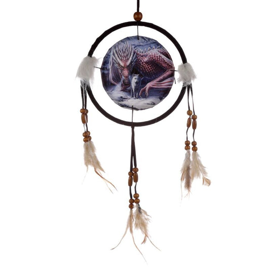 Lisa parkerer alliance draak wolf dromenvanger 16cm
