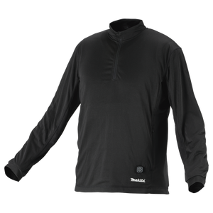 Makita verwarmd ondershirt met rits m - dcx201cm