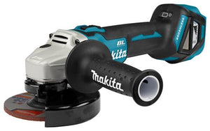 Makita dga511zj 18v haakse slijper 125mm | zonder accu's en lader in m-box - dga511zj