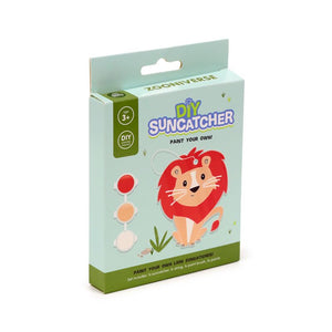 Zooniverse leeuw verf je eigen suncatcher