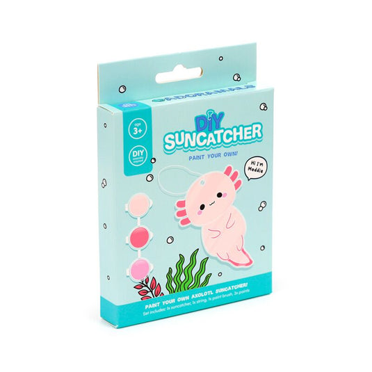 Adoramals maddie de axolotl verf je eigen suncatcher