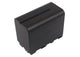 Camcorder accu 7.2v 6600mah
