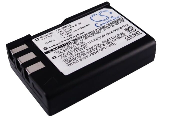 Load image into Gallery viewer, Blu-basic digitale camera accu 7.4v 1000mah li-ion voor nikon
