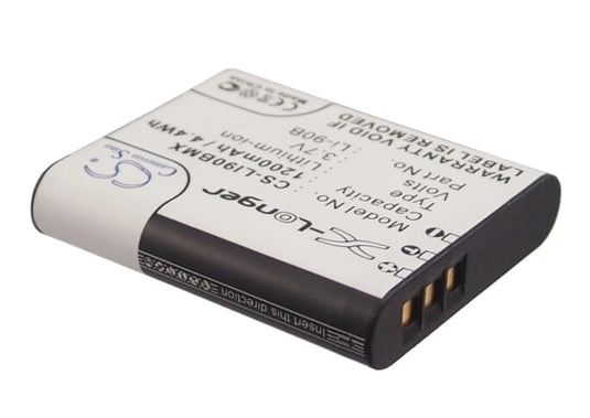 Digitale camera accu 3.7v 1200mah li-ion voor olympus