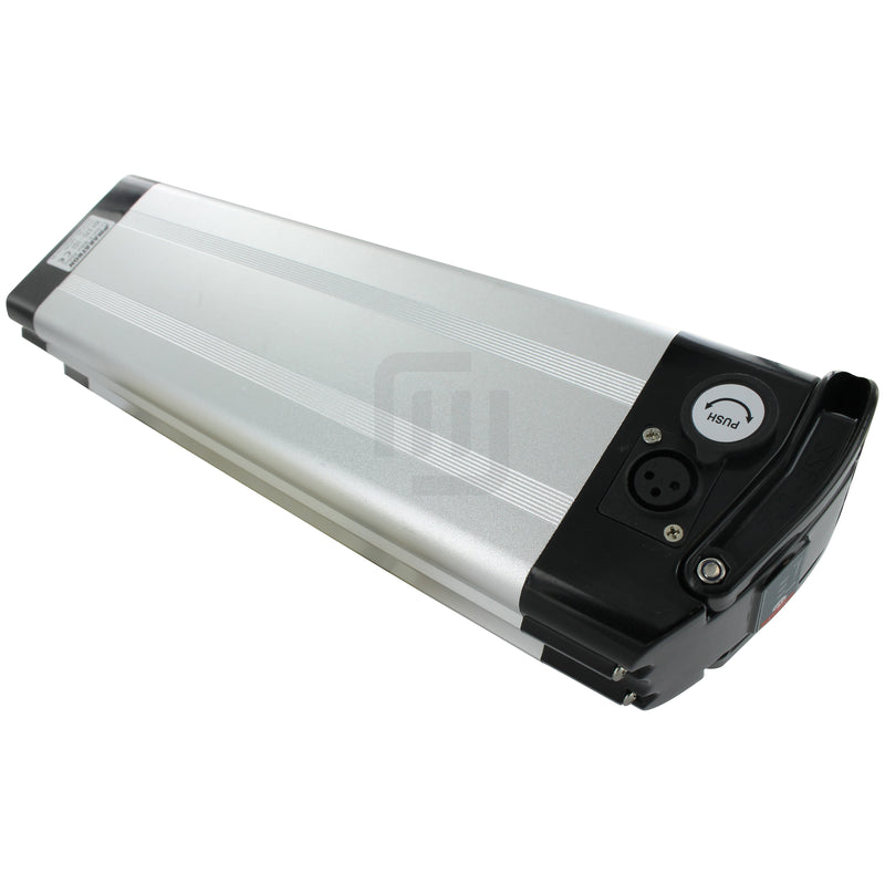 Load image into Gallery viewer, Phylion compatible fietsaccu 36 37v 14.5ah silverfish (zilver)
