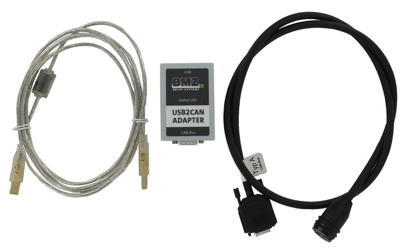 Load image into Gallery viewer, Bmz usb2can adapter set brose adapter + kabel

