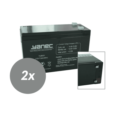 Yanec ups batterij vervangingsset rbc9 (excl. kabels)