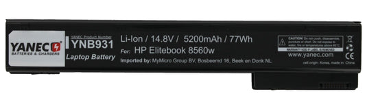 Yanec laptop accu 5200mah