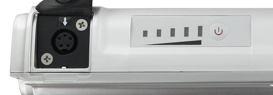 E-motion e-500 fietsaccu 36v 14.5ah zilver