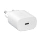 Samsung oplader met kabel 1m usb c 25w wit