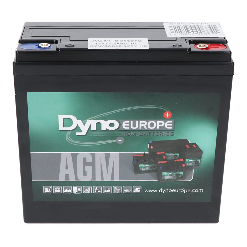 Load image into Gallery viewer, Dyno europe dyno loodaccu 12v 27.2ah
