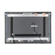 Lenovo laptop lcd back cover - zilver