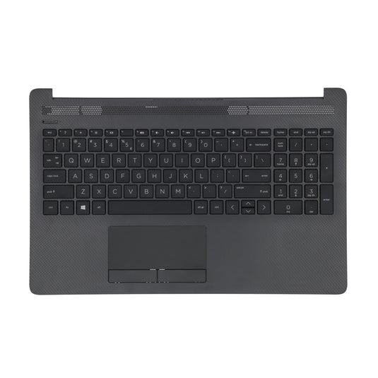 Ty hp laptop toetsenbord qwer us + top cover - zwart