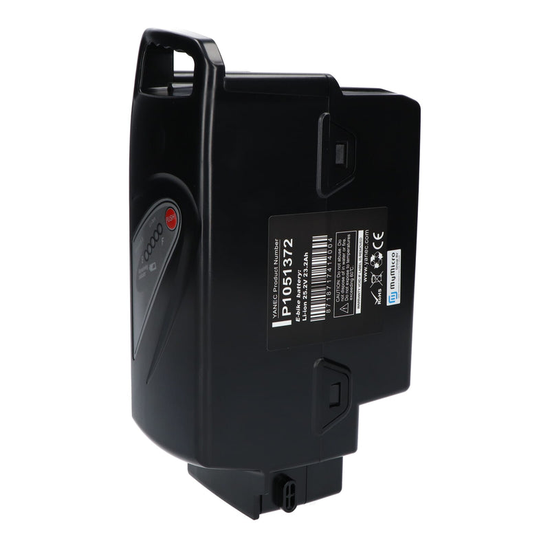 Load image into Gallery viewer, Replacement Fietsaccu 26V 23.2Ah Zwart
