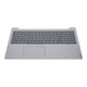 Lenovo laptop toetsenbord qwerty us + top cover - zilver