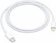 Enzo apple apple usb-c - lightning laadkabel 1m wit - 9540070