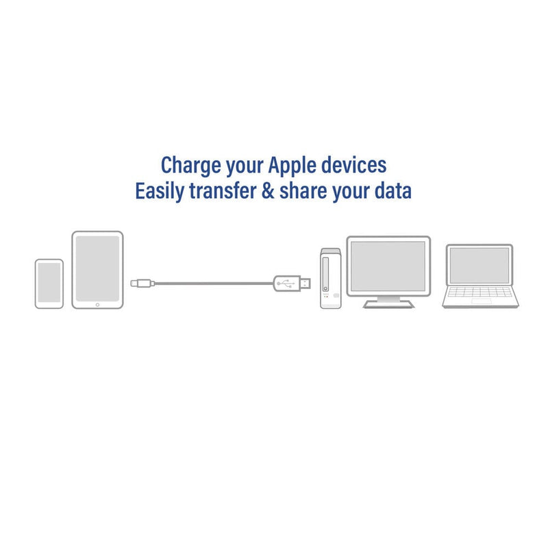 Load image into Gallery viewer, Act usb a naar lightning laad- en datakabel 2m mfi certified
