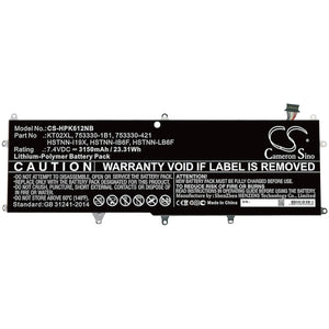 Laptop accu (keyboard) 3150mah