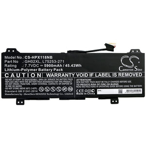 Laptop accu 5900mah