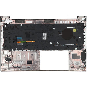 Ty hp laptop toetsenbord azer be + top cover, backlit