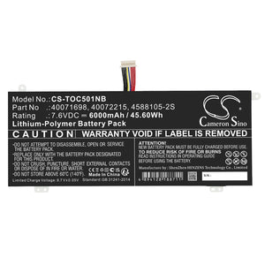 Laptop accu 6000mah