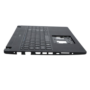Ty acer laptop toetsenbord qwer us + top cover, bl - zwart
