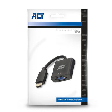 Act adapterkabel ac7535 zwart