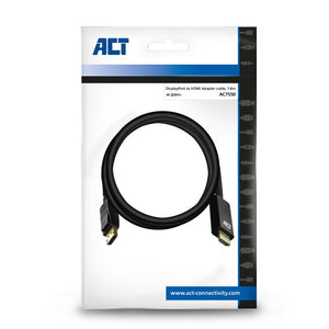 Act kabel zwart 13 mm