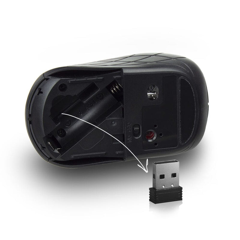 Load image into Gallery viewer, Act draadloos toetsenbord en muis usb nano ontvanger qwerty
