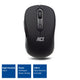 Act draadloze muis, usb nano-ontvanger, 1600 dpi, zwart