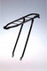 Steco achterdrager 28 inch aldo 57 61cm mat zwart 6mm