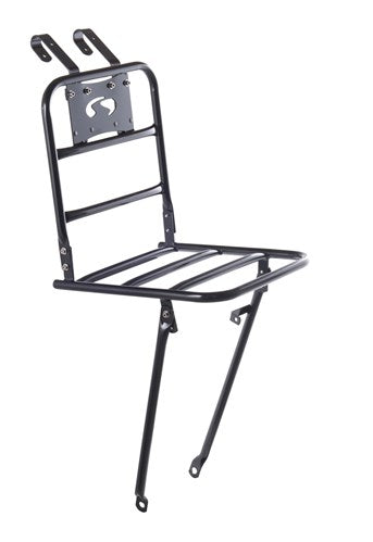 Load image into Gallery viewer, voordrager Comfort Transport 26 28 inch staal zwart
