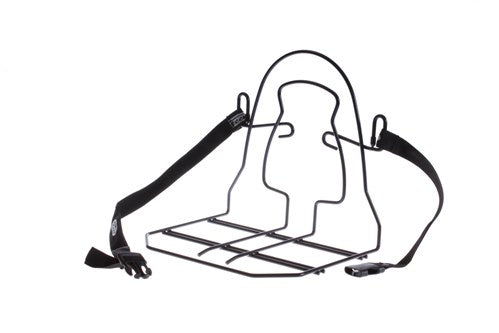 Steco monkey-mee bagagedragerverbreder met spanband zwart