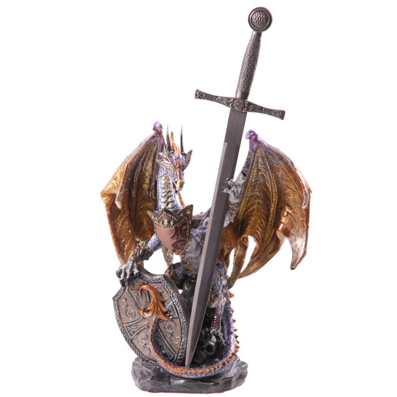 Load image into Gallery viewer, Dark legends vuur schild draak
