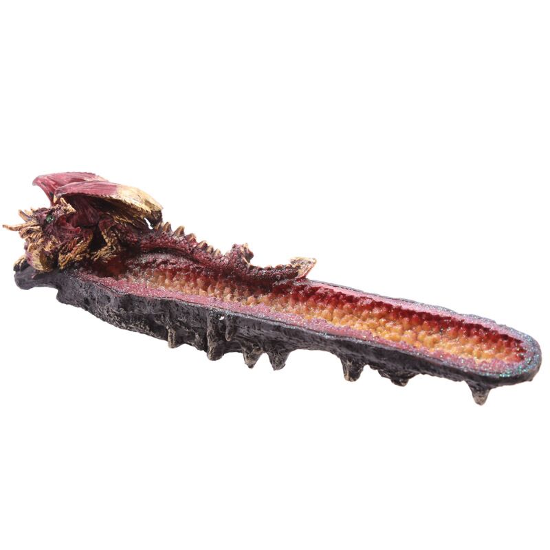 Load image into Gallery viewer, Geode draak rots wierookhouder
