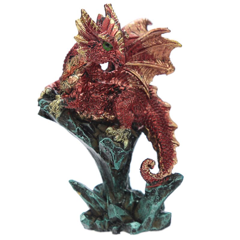 Load image into Gallery viewer, Enchanted nightmare draak - mini bergkristal

