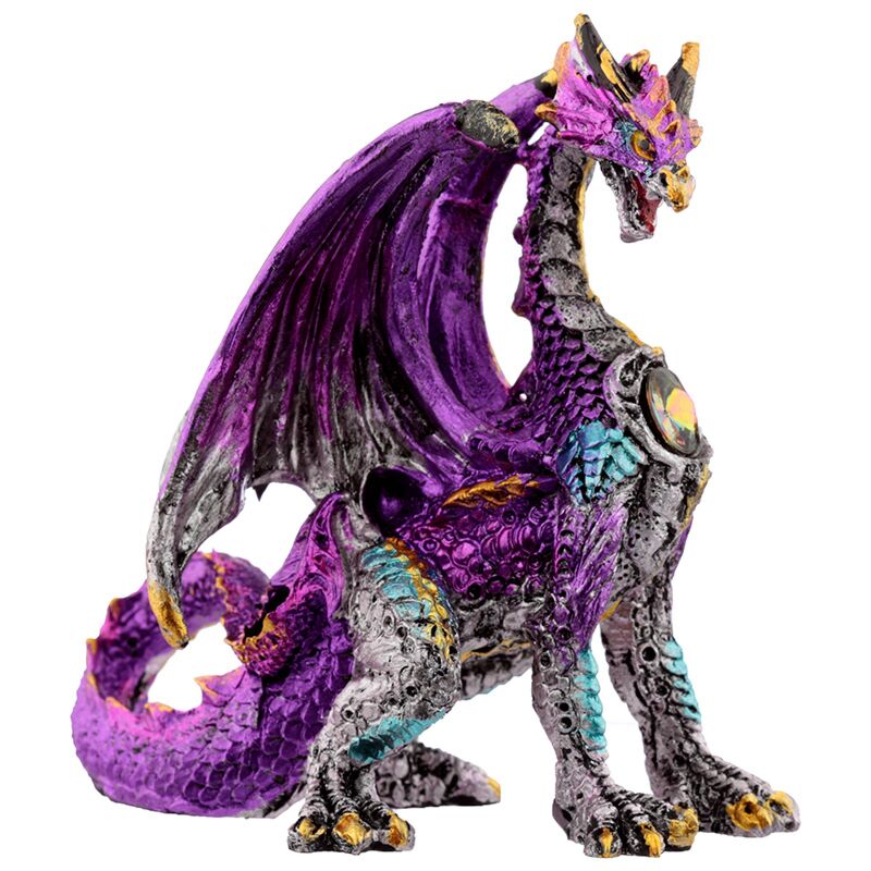 Load image into Gallery viewer, Dark legends kristal schild draak
