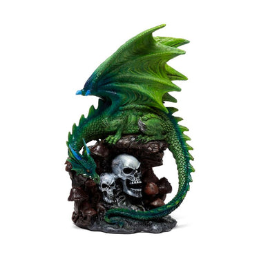 Enchanted nightmare smaragd spirit of the forest schedel draak